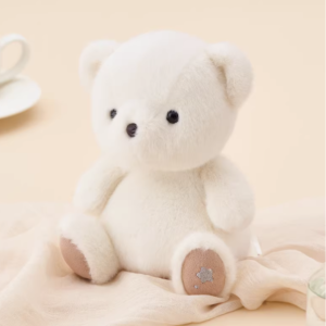 suamoon baby bear white