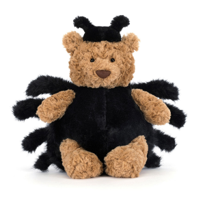 jellycat bartholomew bear spider