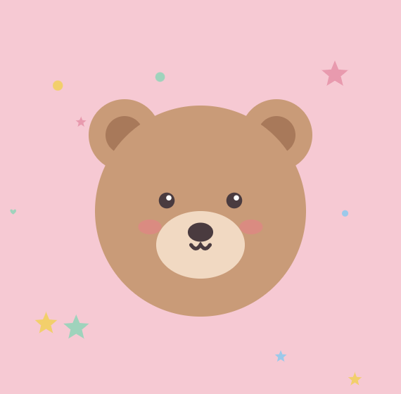 Tpc Illus Face Bear