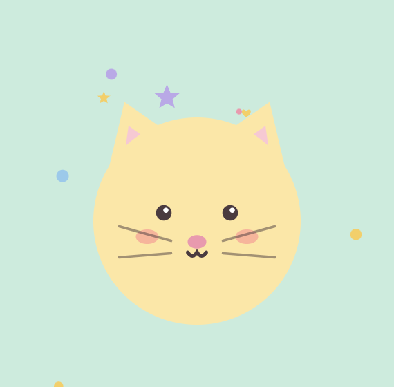 Tpc Illus Face Cat